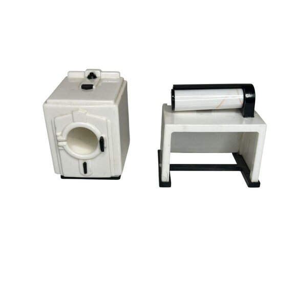 Vintage Ideal Front Load Washing Machine & Mangle White 1950s - Picture 5 of 5